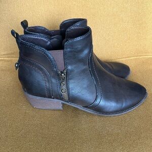 G by Guess Dark Brown Ankle Booties